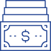 illustration of paper money bills