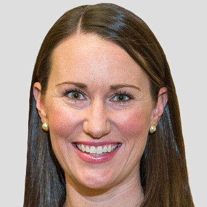 Professional headshot of Doctor of Speech-Language Pathology program faculty member with a studio background.