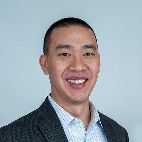 David Lin in blazer