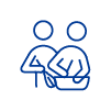  illustration of two people baking