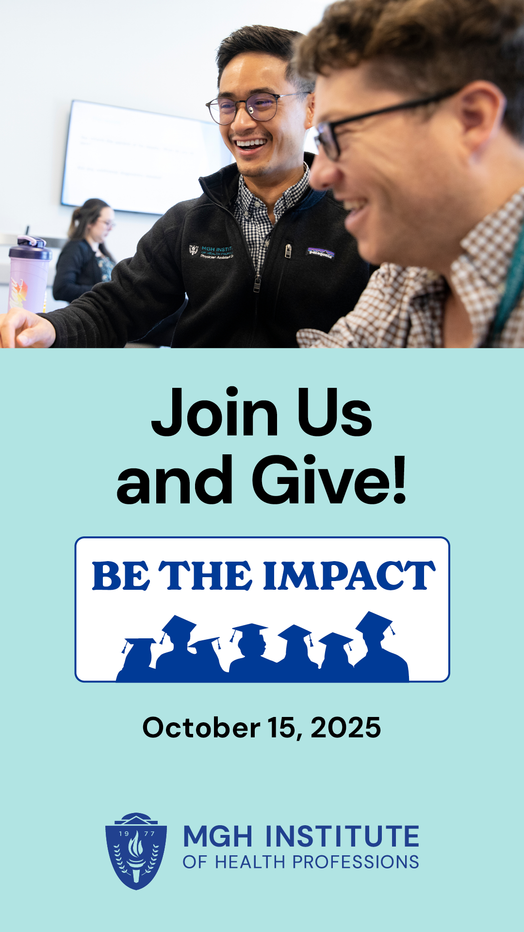 join us and give