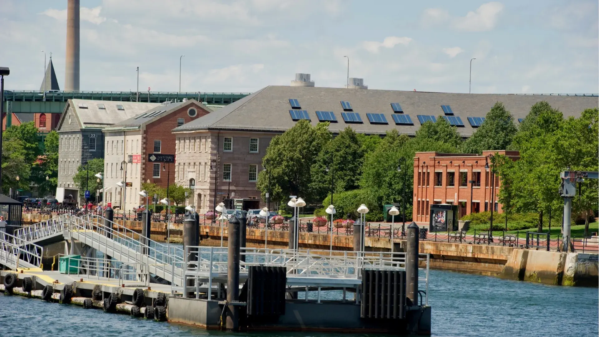 Boston waterfront
