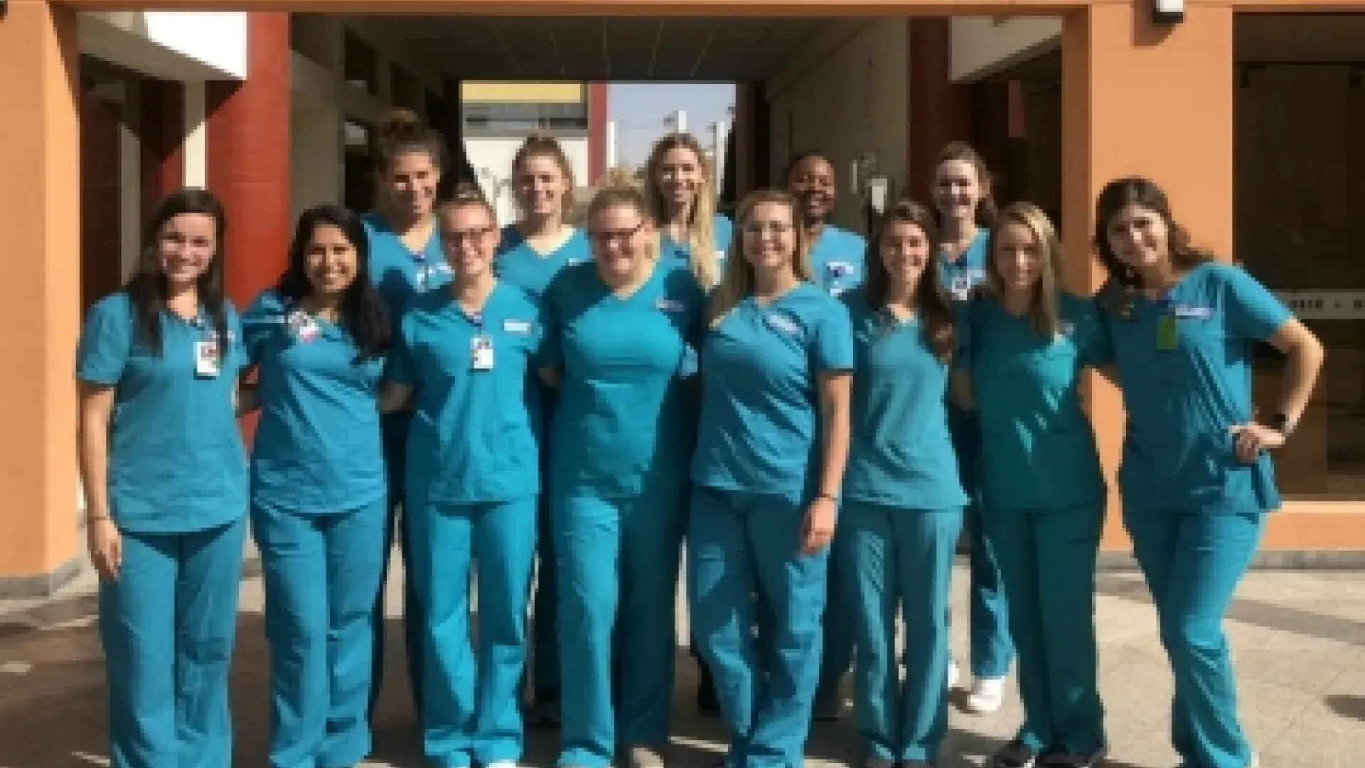 ABSN students in Peru