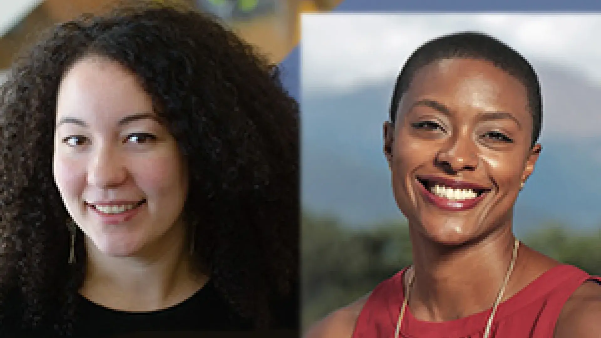 (l-to-r) Dr. Tariana Little and Dr. Manya Whitaker