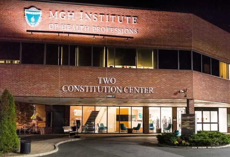 brick building with the sign "two constitution center"