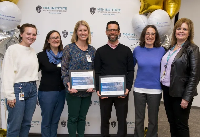 The Physical Therapy Leadership Enrichment Achievement Program (LEAP) Team received its award in the Advancing Innovation & Progress category.