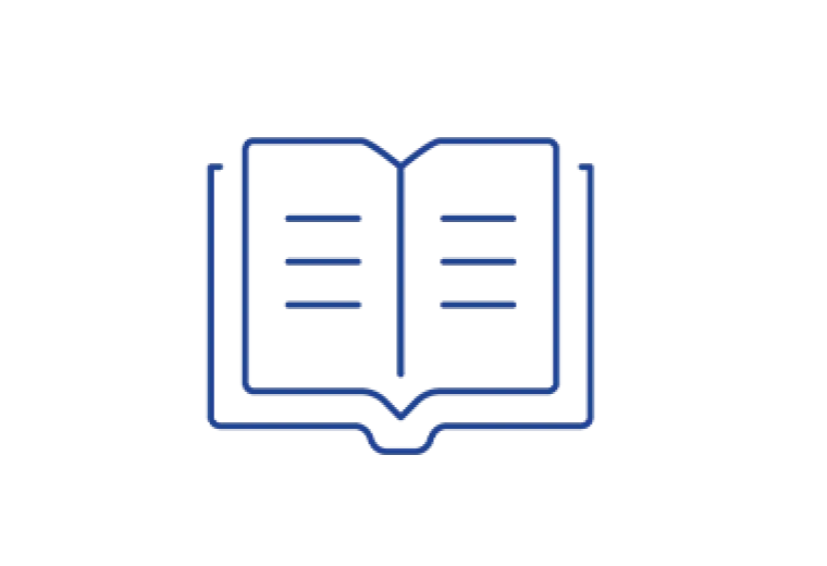 illustration of an open book