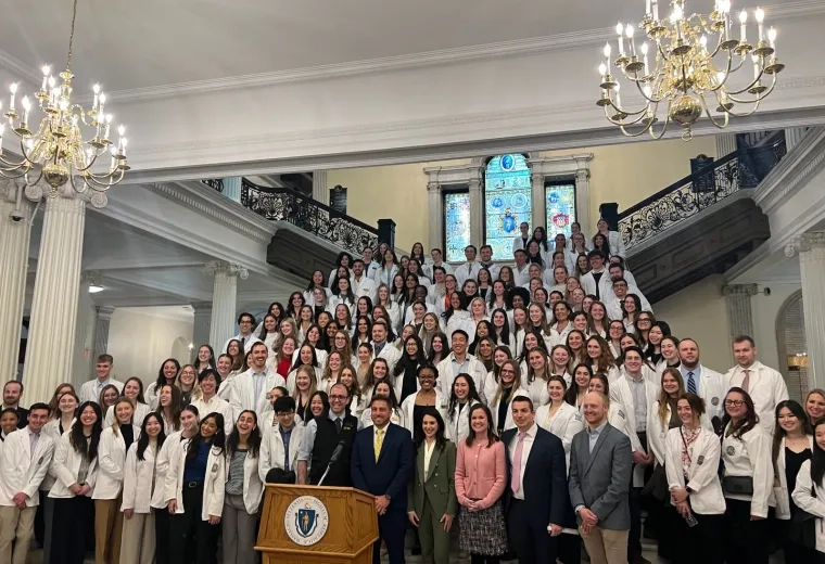 Group Photo at State House