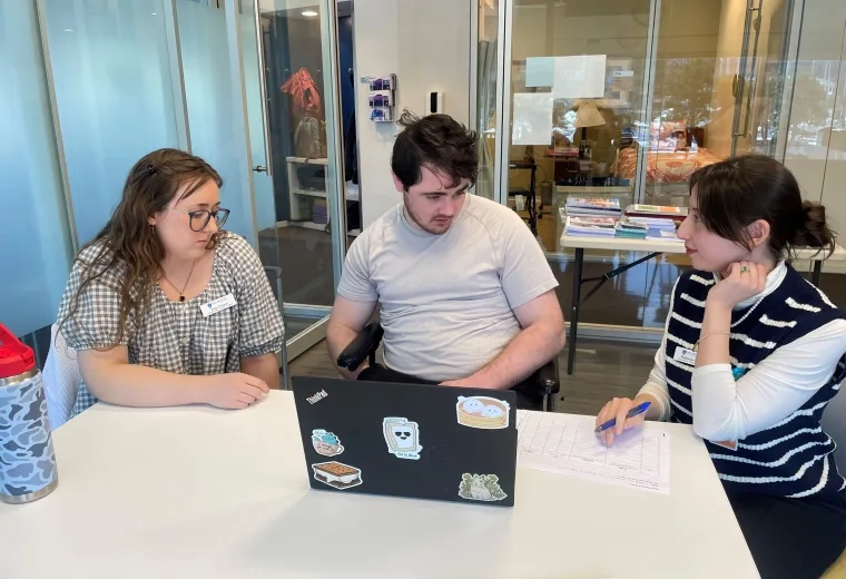 students with client 