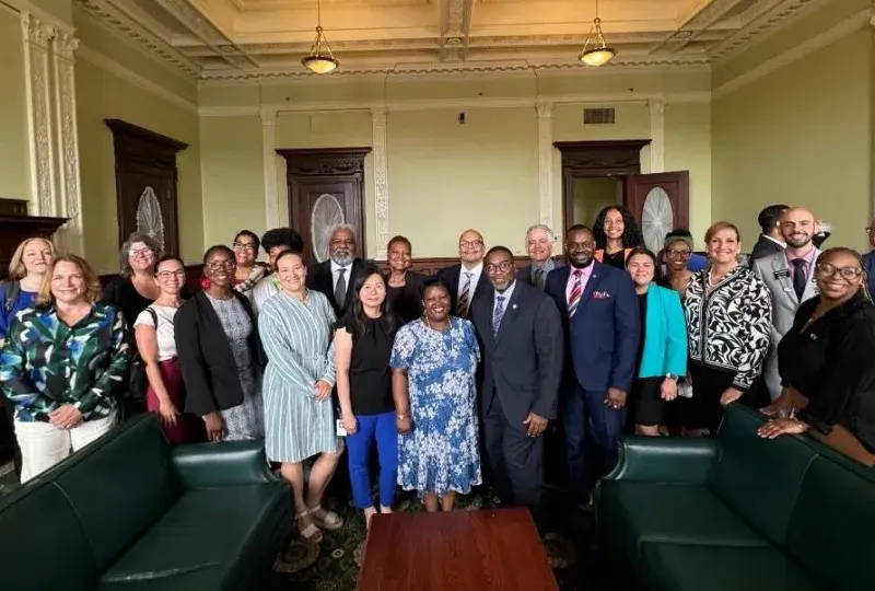Diversity officers smile at the 