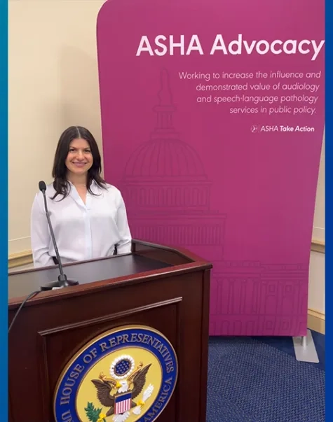 Anna Dickstein MS in speech-language pathology alumni 